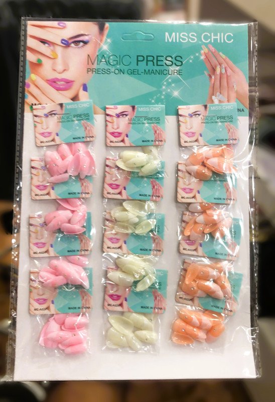 MISS CHIC Magic Press Nail ( Faux Ongles ) - KJZJ164